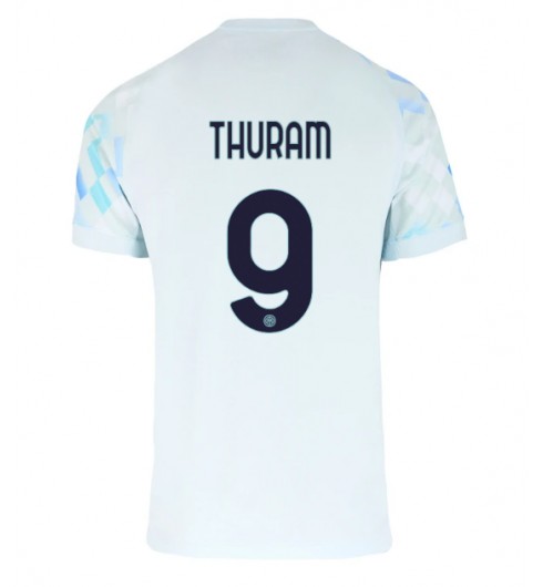 Inter Milan Marcus Thuram #9 Venkovní Dres 2025-26 Krátký Rukáv Inter Milan Marcus Thuram #9 Venkovní Dres 2025-26 Krátký Rukáv